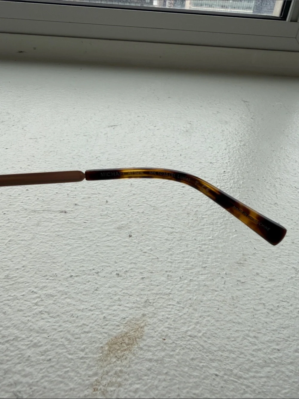 Michael Kors St Lucia Gold Frame Brown Gradient Sunglasses